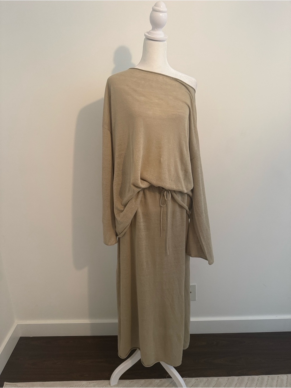 Massimo Dutti knit linen set